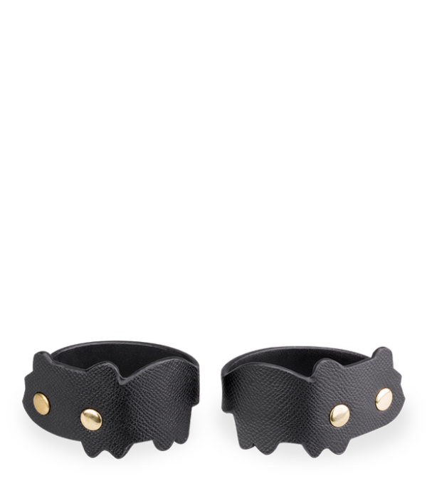Bracelets de poignets BDSM en similicuir chat – Image 4