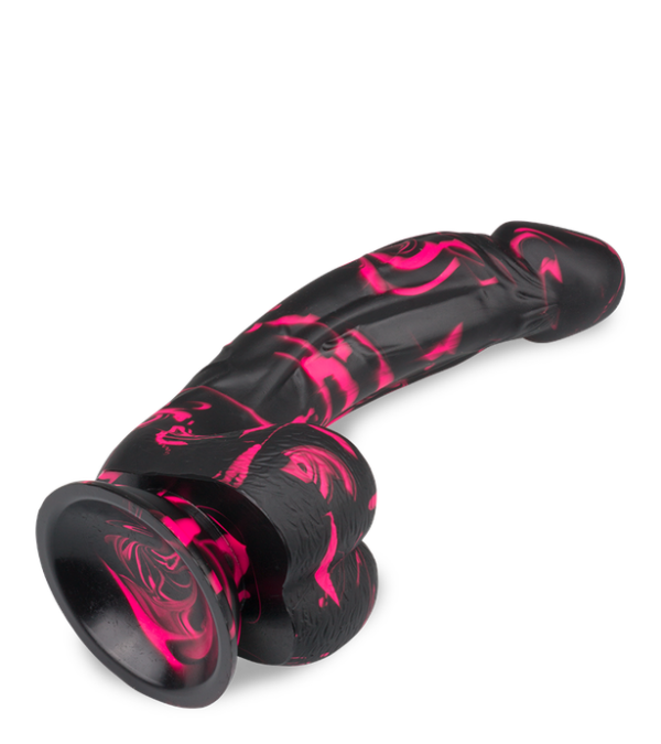 Gode ventouse courbé silicone – Image 4