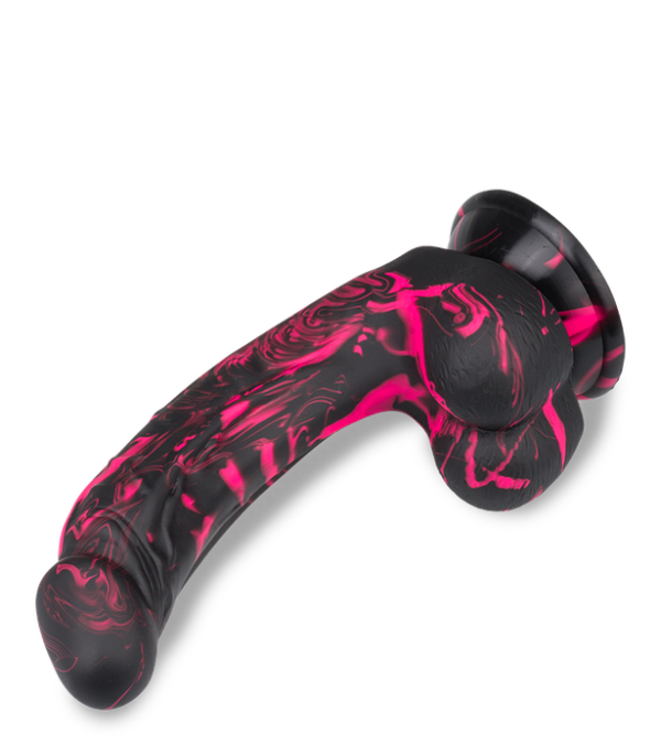 Gode ventouse courbé silicone – Image 3